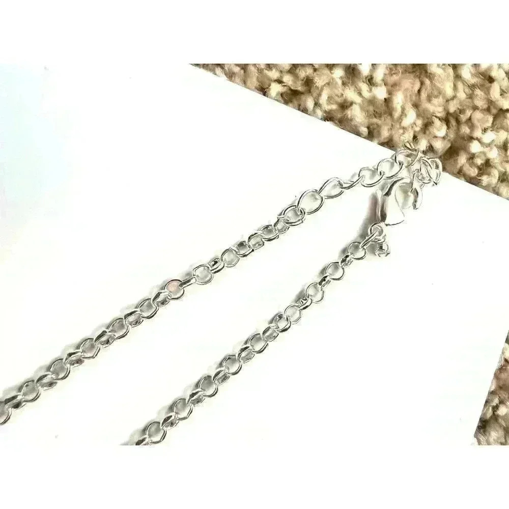 Silver Gem/Jewel Chain Necklace - Picture 5 of 5